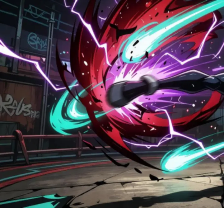 Látványos Skullgirls kombókat bemutató dinamikus montázs