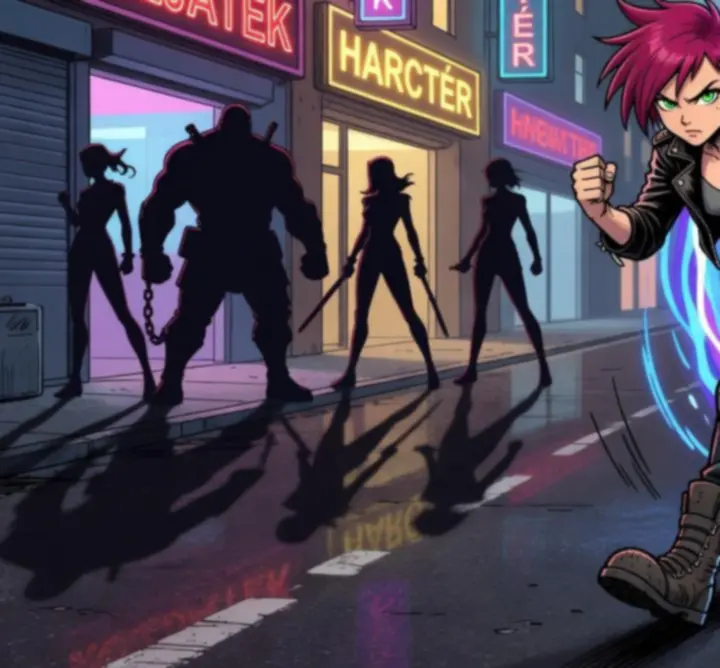 Skullgirls kezdő útmutató illusztráció harcoló karakterekkel