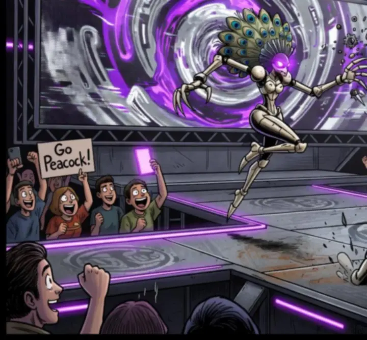 Skullgirls verseny pillanat, két harcos látványos összecsapása